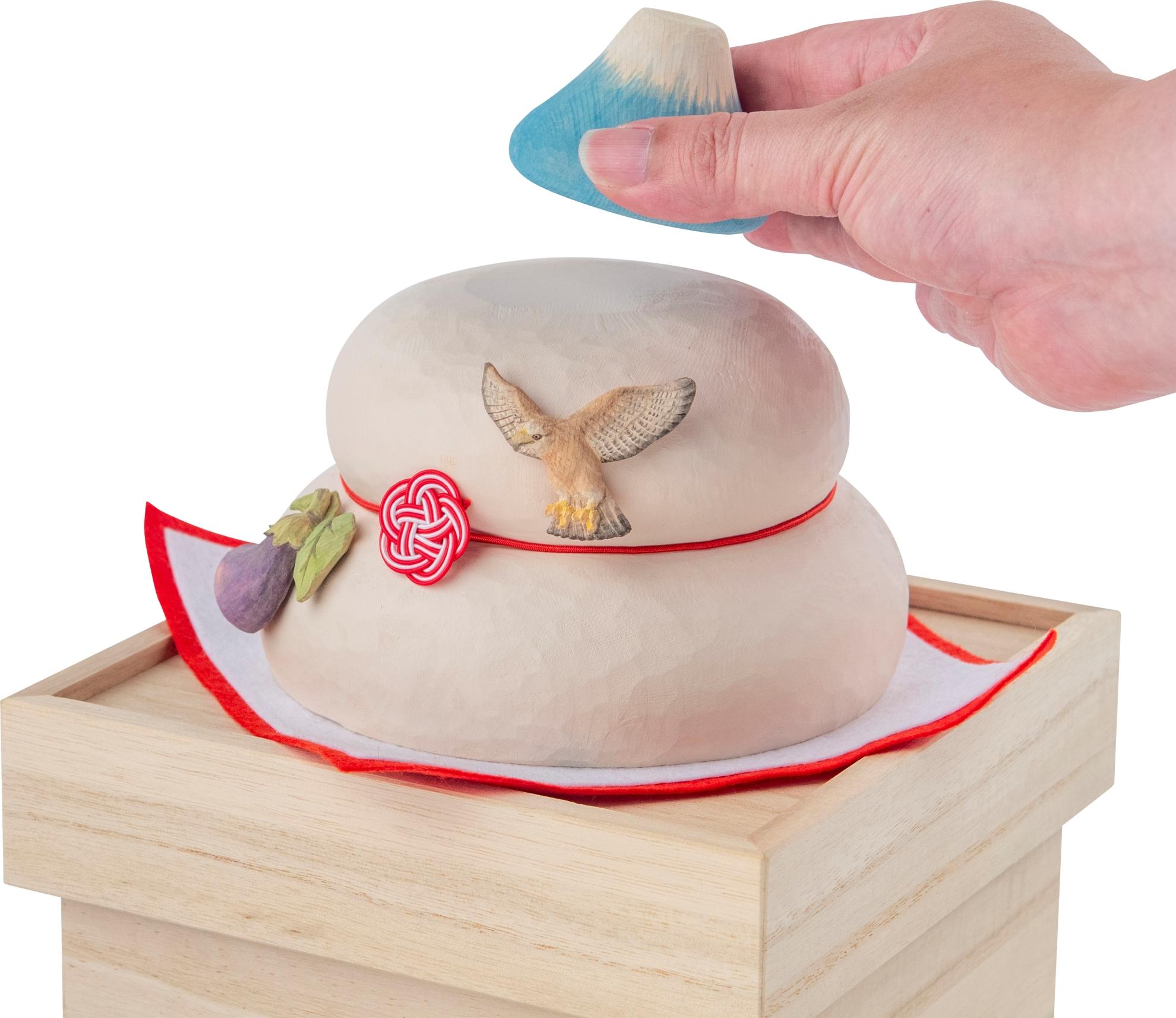 宝来宝来神社御祈祷『初夢木彫り鏡餅』 | 4枚目